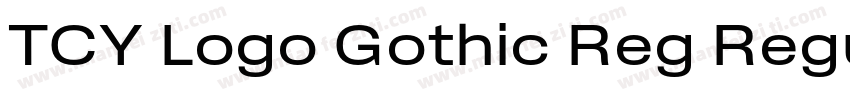TCY Logo Gothic Reg Regular字体转换
